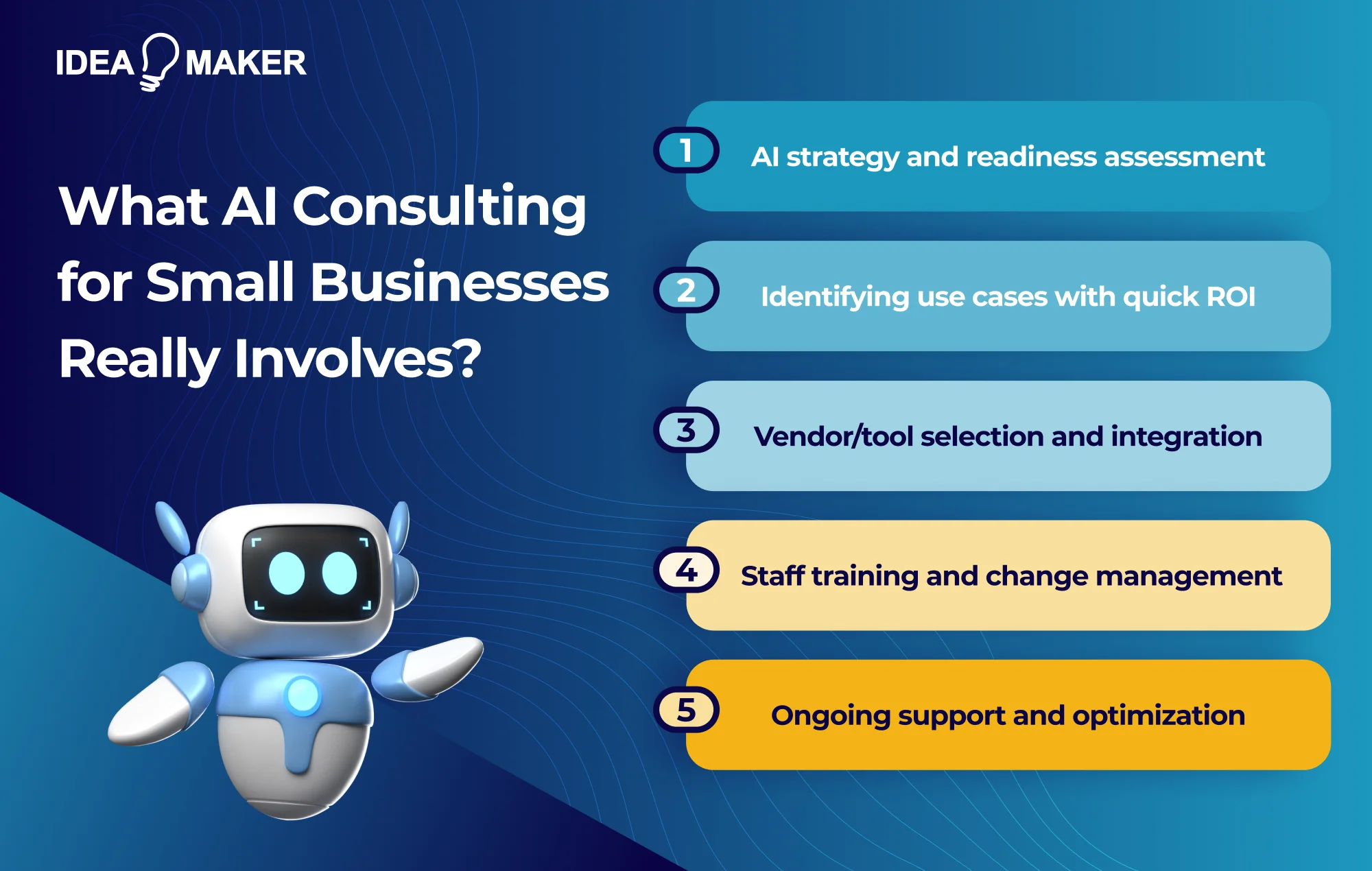 Idea Maker - what ai consulting for small businesses really involves