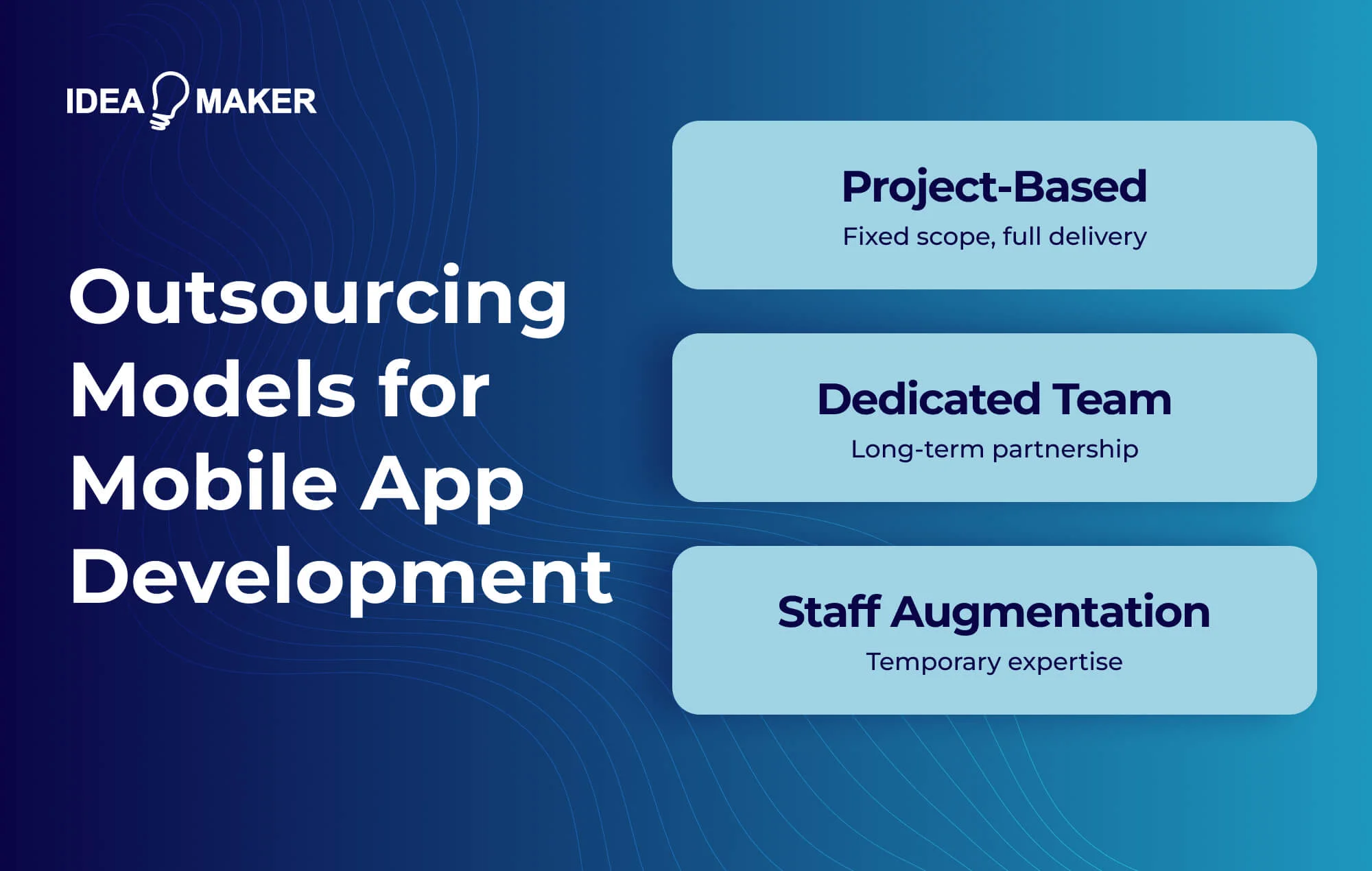 Outsourcing Models for Mobile App Development